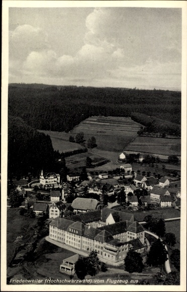 Ak Friedenweiler im Schwarzwald, Luftaufnahme