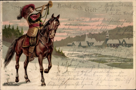 Artysta KP Mailick, trębacz von Säckingen, niech cię Bóg ma w swojej opiece