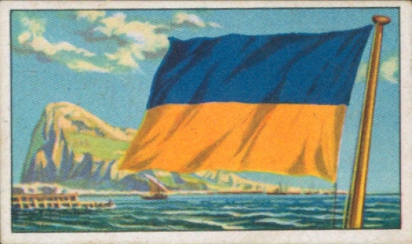Verzamelaarsfoto van rederijvlaggen van de wereldhandelsvloot nr. 23, Duitsland, Dampfschifffahrts Ges. Neptun