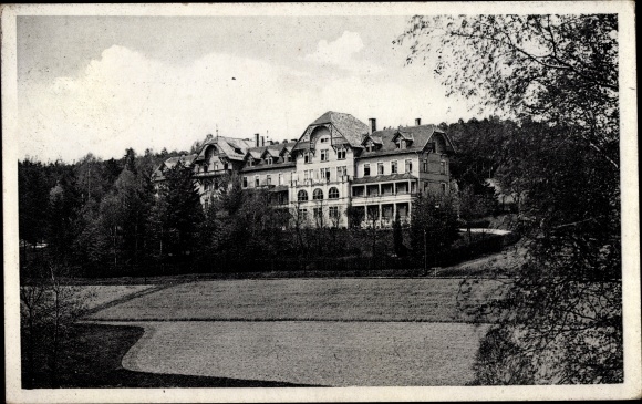 PC Mühlhausen Bad Elster Vogtland, convalescent home of the LVA, general view