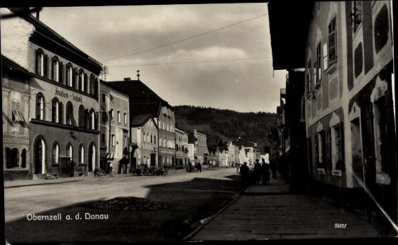 PC Obernzell on the Danube Lower Bavaria, street section, boys' school