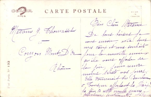 Artist Postcard Marechaux, Children Reading and Writing