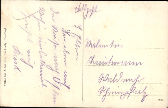 Postcard Dobrilugk Doberlug Kirchhain in Brandenburg, castle church