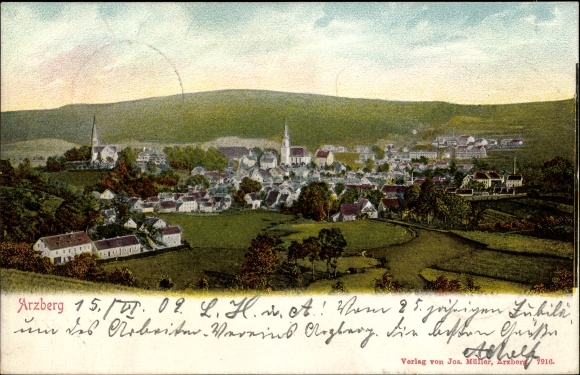PC Arzberg in Saxony, general view