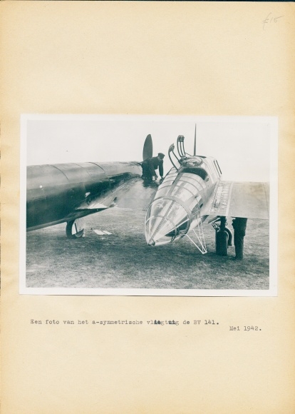 Photo German Air Force, asymmetrical aircraft Blohm & Voss BV 141, reconnaissance aircraft, May 1942