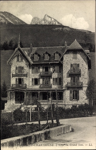 Ak Saint Pierre de Chartreuse Isère, L'Hotel du Grand Som