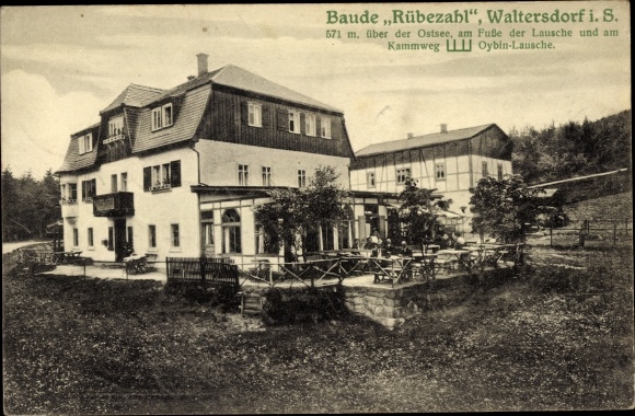 PC Waltersdorf Großschönau in Upper Lusatia, Baude Rübezahl