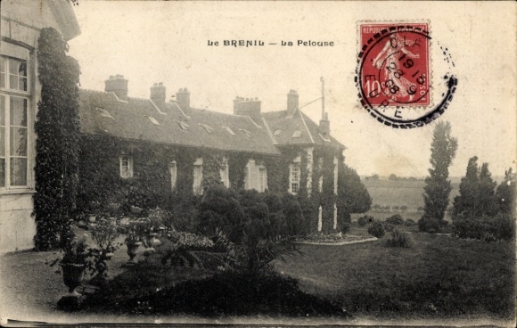 CPA Eure, Le Brenil, La Pelouse