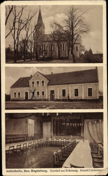 PC Schleibnitz Wanzleben Börde in Saxony Anhalt, inn for recreation, interior view, church