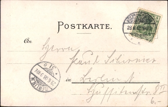 Kunstenaar litho Linke, P., Radebeul Saksen, Berggaststätte Friedensburg