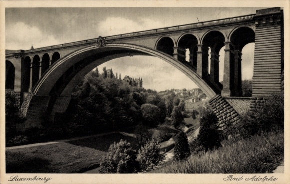 PC Luxembourg Luxembourg, Pont Adolphe