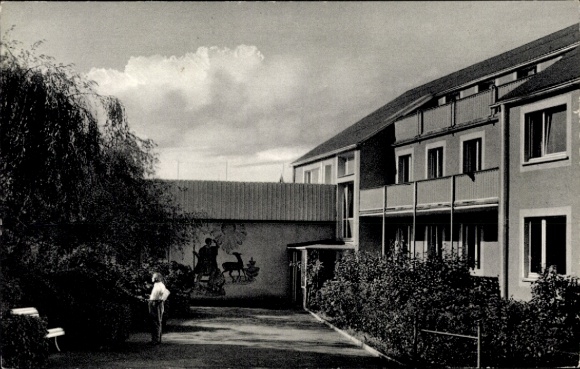 Postcard Mündersbach Westerwald, Blind People’s Rest Home