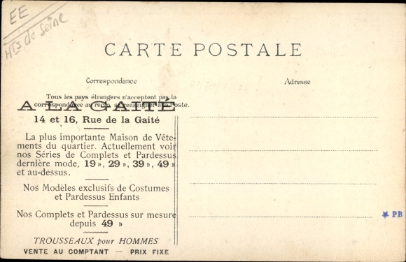 Postcard Châtenay Malabry Hauts de Seine, Wolves Valley