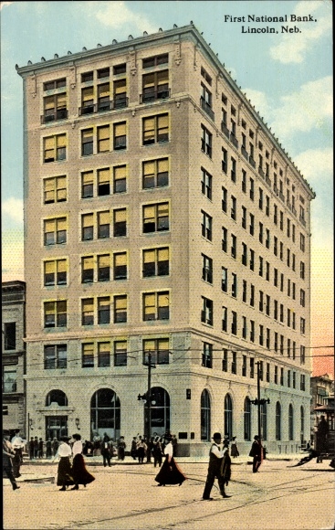 Ak Lincoln Nebraska USA, First National Bank