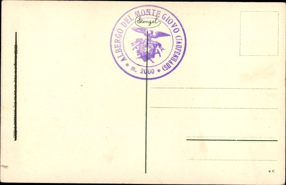 Postcard Ridnaun Ratschings Racines South Tyrol, Jaufenstraße, Jaufenhaus, Albergo del Monte Giovo