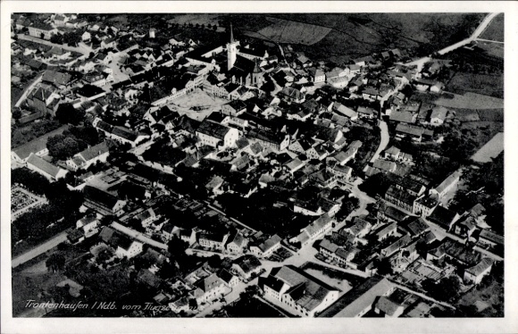 Ak Frontenhausen in Niederbayern, Luftbild