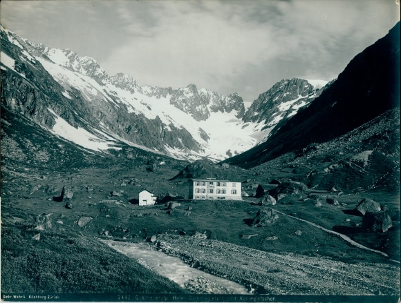 Photo Göschenen Canton Uri, Göscheneralp, Hotel Dammagletsch, Kehlegletscher