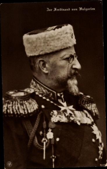 KP Król Ferdynand I Bułgarii, Portret