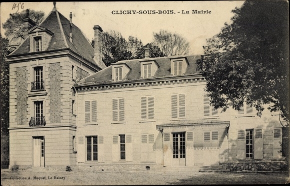Ak Clichy sous Bois Seine Saint Denis, La Mairie