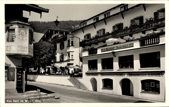Postcard Reit im Winkl Upper Bavaria, Inn