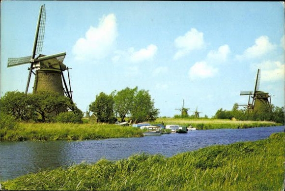 10 alte Ak Windmühlen, diverse Ansichten