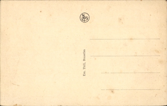 Postcard Oostende Ostend West Flanders, Colonial Lottery, Ticket at the Kursaal