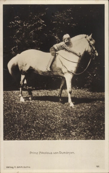 PC Prince Nicholas of Romania, White Horse