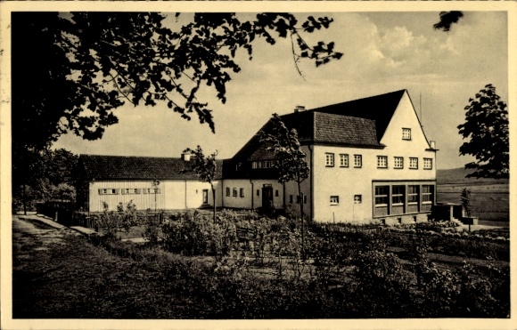 Postcard Springe am Deister, Landheim Realgymnasium