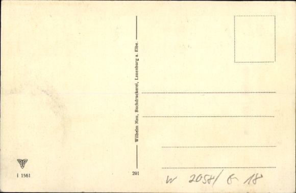 Postcard Lauenburg an der Elbe, Elbstraße, Pharmacy