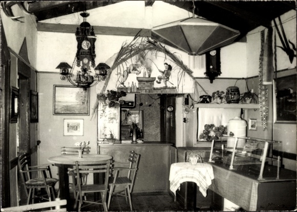 PC Moritzdorf Baltic resort Sellin on Rügen, restaurant Moritzburg, interior view