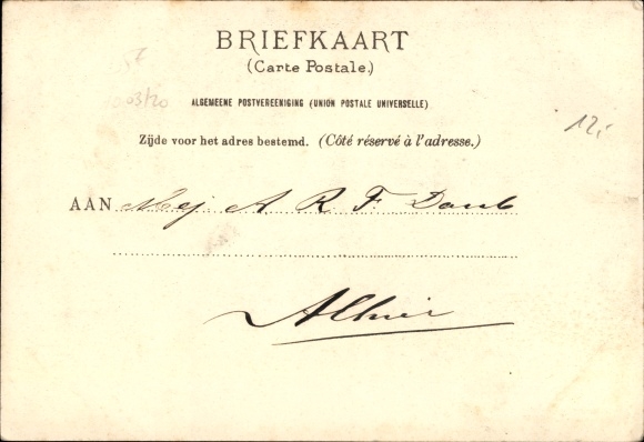 Briefkaart Rotterdam Zuid Holland Nederland, Paul Kruger, Maasstation