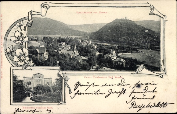 PC Nassau an der Lahn, total view, Henrietten Theresien Stift