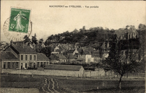 Postcard Rochefort en Yvelines, Vue partial