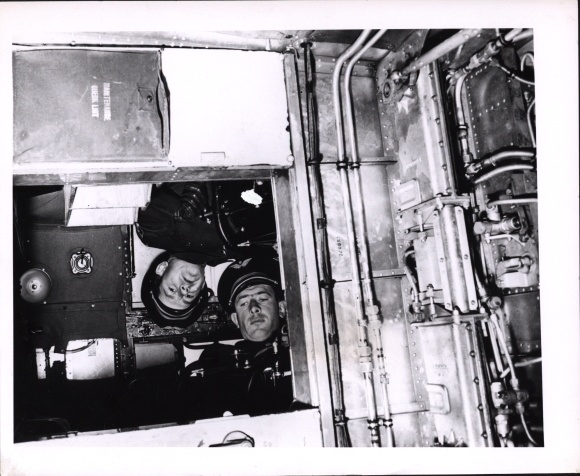 Photo American military aircraft Martin B-26 Marauder, bomb compartment