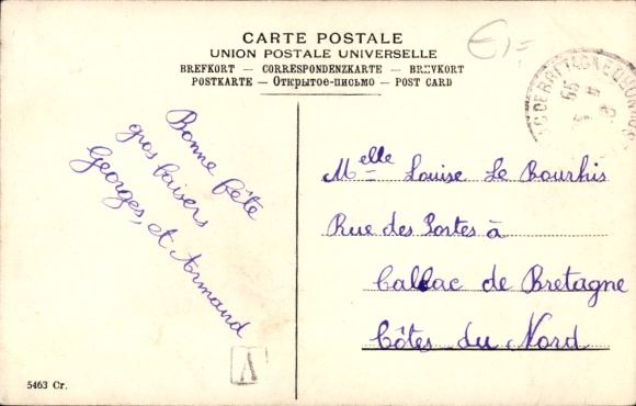 Postcard Woman in Swedish folk costume, portrait