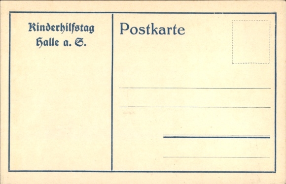 Kunstenaar Ak Volkmann, Halle an der Saale, engel met bloemen, wapenschild, ster, kinderhulpdag