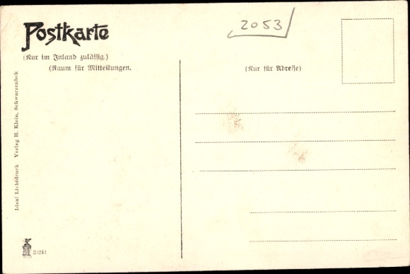 Postcard Schwarzenbek in Lauenburg, hotel, hall