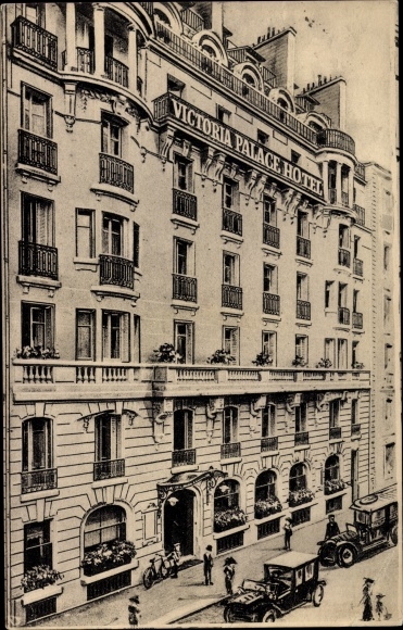 Ansichtkaart Parijs VI, Victoria Palace Hotel, Rue Blaise Desgoffe