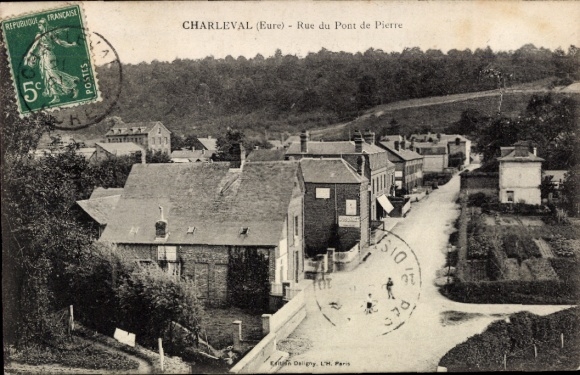 PC Charleval Eure, Rue du Pont de Pierre