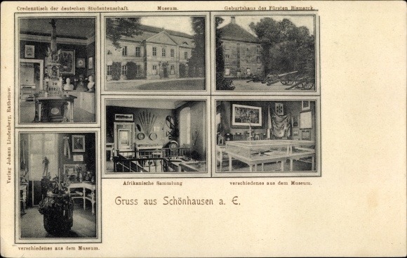 PC Schönhausen an der Elbe, Museum, Interior, Bismarck&#39;s birthplace