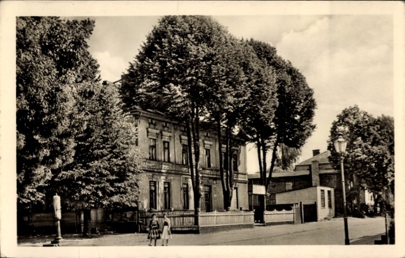 Postcard Blumberg Ahrensfelde near Berlin, HO-Gaststätte Volkshaus