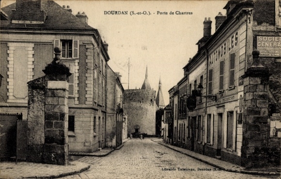 CPA Dourdan-Essonne, Porte de Chartres