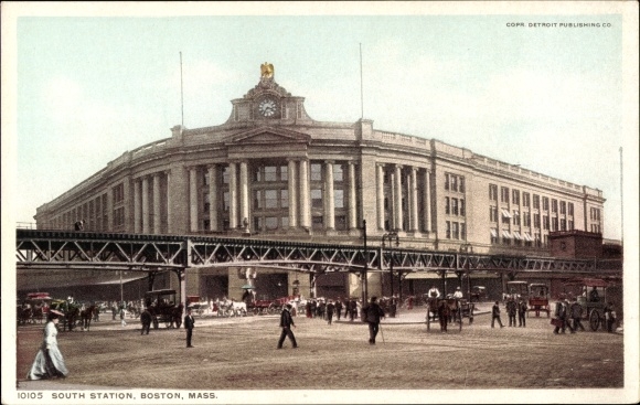 PC Boston Massachusetts USA, South Station, Front