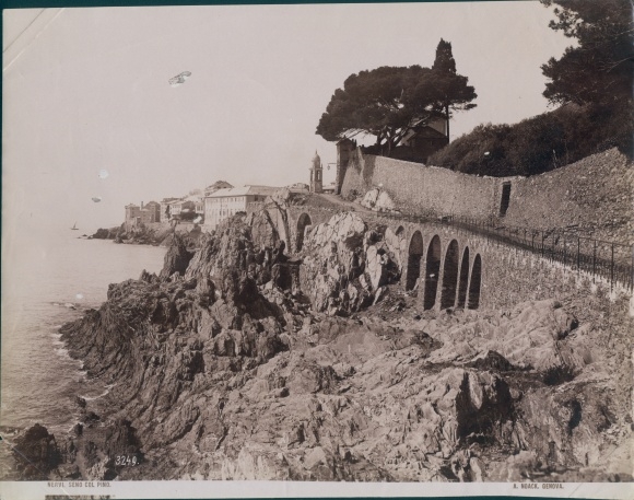 foto Nervi Genova Genua Ligurië, Seno col Pino