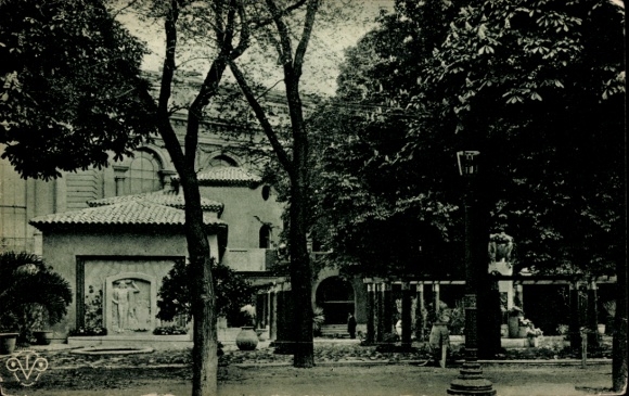 Postcard Paris, Exhibition of Decorative Arts 1925, Pavilion of the Alpes-Maritimes