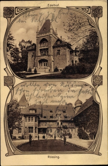 Art Nouveau PC Rössing Nordstemmen district Hildesheim, Edelhof