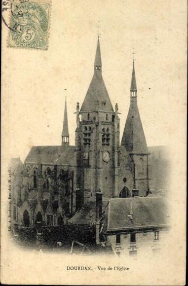 Set von 20 AK Dourdan, diverse Ansichten
