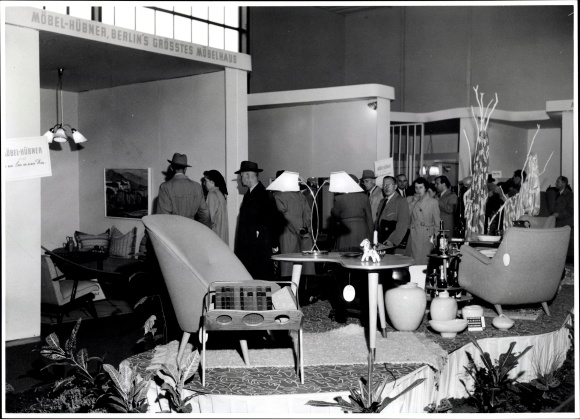 Photo Bert Sass Berlin Westend, trade fair, furniture Hübner exhibition