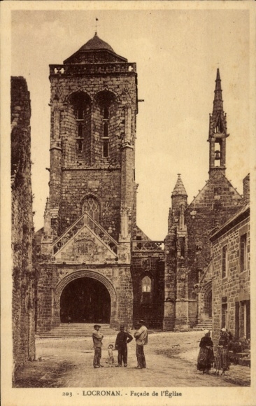 PC Locronan Finistère, church