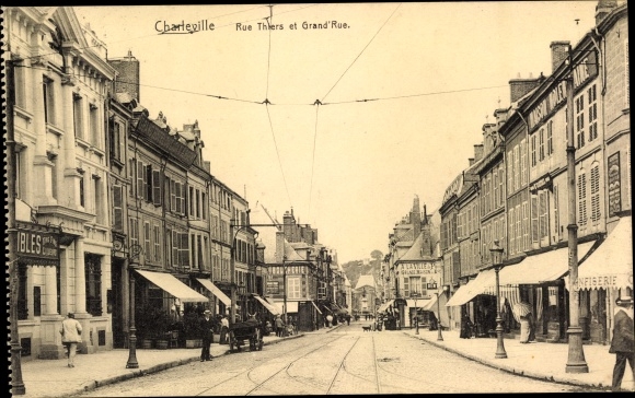 PC Charleville Mézières Ardennes, Rue Thiers, Grand'Rue